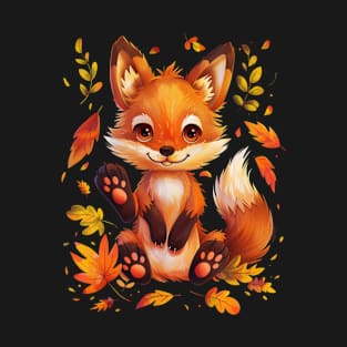 Untold Stories Fox And Flowers T-Shirt