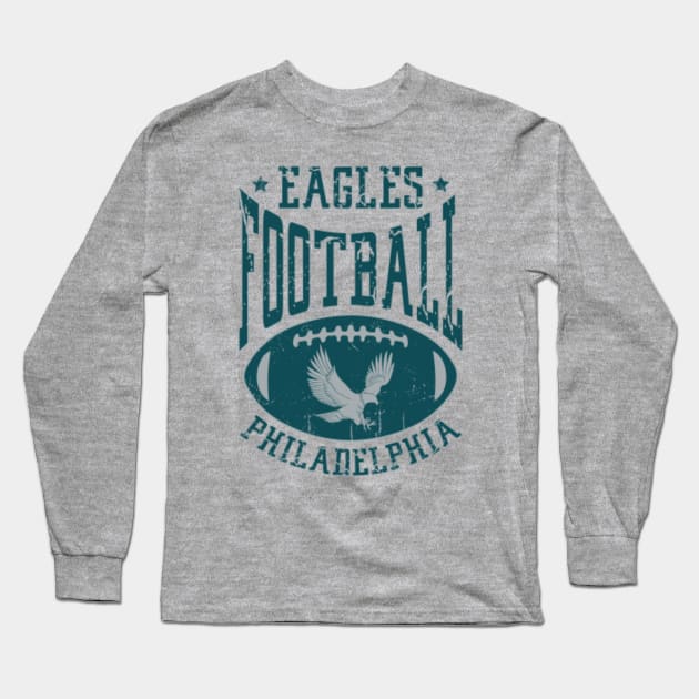 Whimsical Thinker Vintage Eagles Football Philadelphia T-Shirt