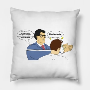 Check Again! Pillow