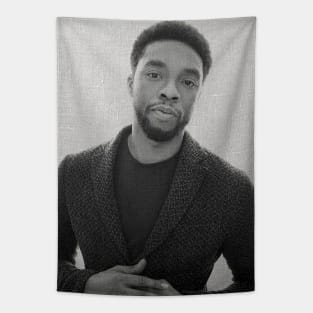 Chadwick Boseman Pillow Tapestry