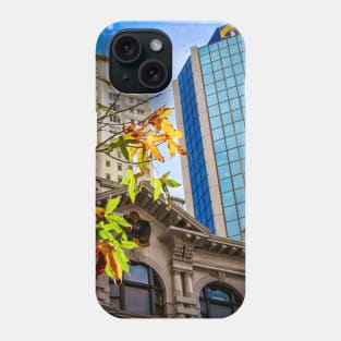 Auckland City in Autumn. Phone Case