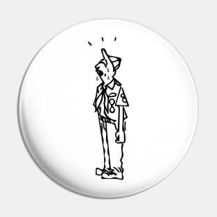 The Crying Scout Pin