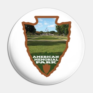 American Memorial Park photo arrowhead Pin