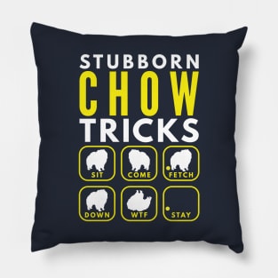 Stubborn Chow Tricks - Dog Training Pillow