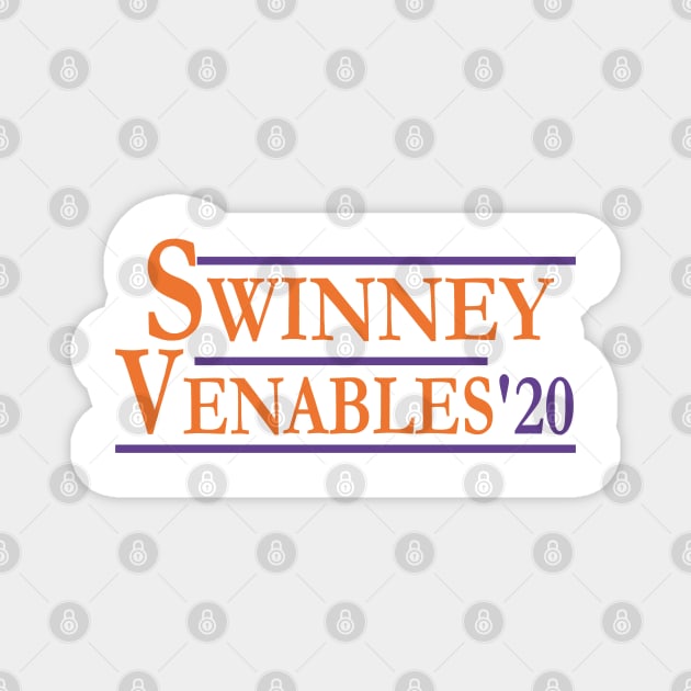 coach swinney , swinney venables Magnet by MultiiDesign