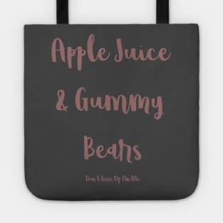 Apple Juice & Gummy Bears Tote