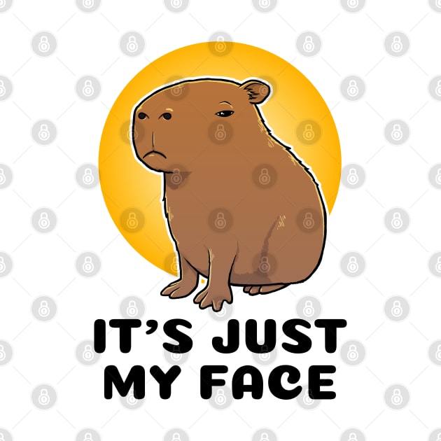 It's just my face Capybara by capydays