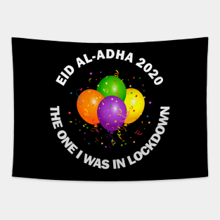 Happy Eid Mubarak 2020 Al-Adha Quarantine Lockdown Social Distancing Qurbani Udhiyah Funny Gift Tapestry