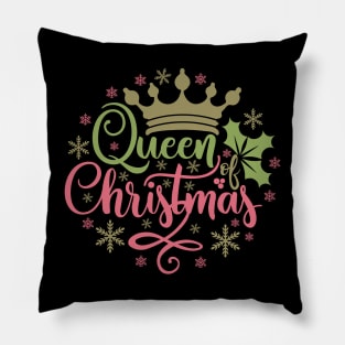 Queen of Christmas Pillow