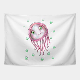 Adorable Jellyfish Tapestry