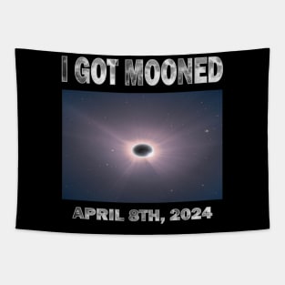 I GOT MOONED ECLIPSE APRIL 8TH, 2024 Tapestry