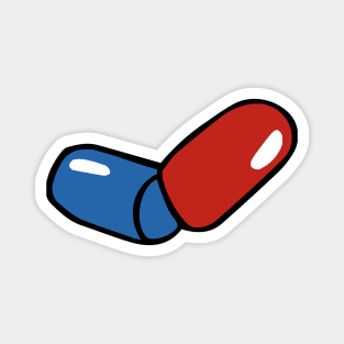 PILL BLUERED Magnet