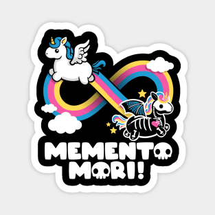 Infinity memento mori Magnet