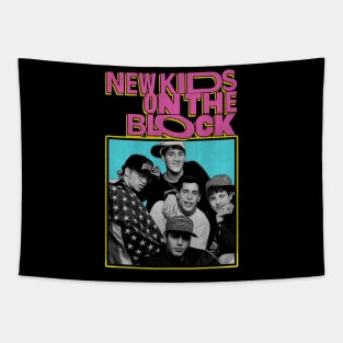 Vintage NKOTB Band Music Tapestry