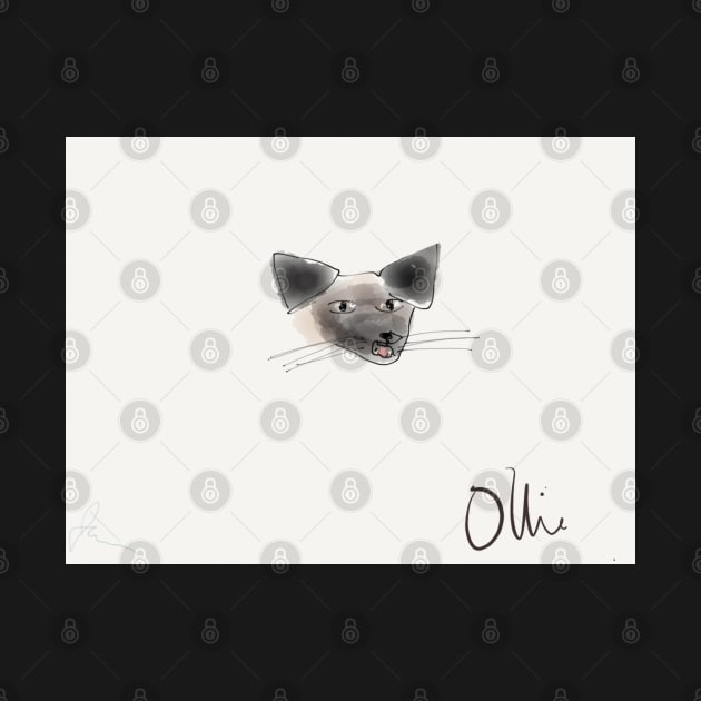 Ollie the cat. by JennAshton