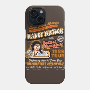 Randy Watson Sexual Chocolate Concert Poster Phone Case