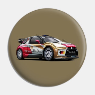 Citroen DS3 WRC - Sebastien Loeb Pin