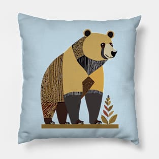 Bear Brown Bear Pillow