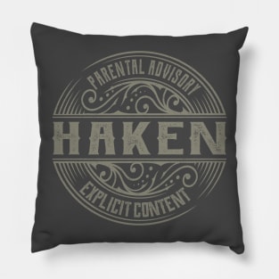 Haken Vintage Ornament Pillow