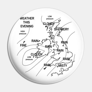 UK Weather Map Pin