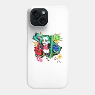 cybergirl Phone Case