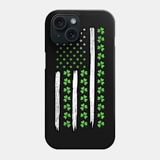 Shamrock America Flag St. Patrick's Day Phone Case