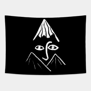 Mountain Face Tapestry
