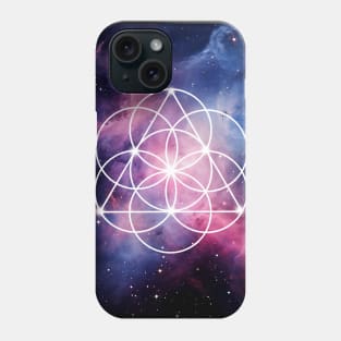 Sacred Geometry: Seed of Life Phone Case