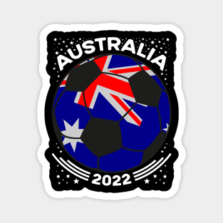 Australia Flag Soccer Football Team Magnet