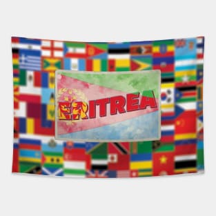 Eritrea Vintage style retro souvenir Tapestry