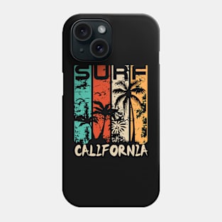 Beach Surf California Phone Case