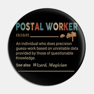 Postal Worker Pin