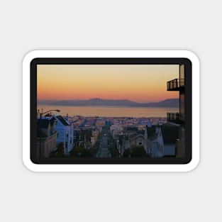 Dawn San Francisco Bay Magnet