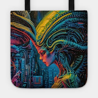 Alien Hacker Tote