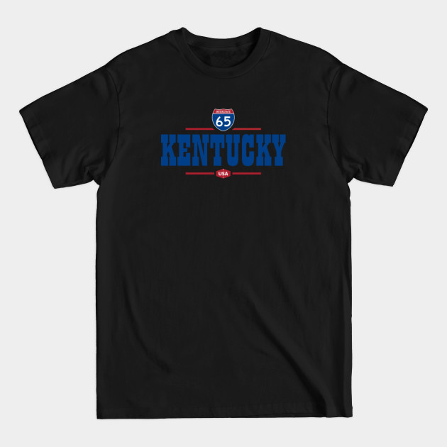 Disover Kentucky Interstate 65 USA - Kentucky State - T-Shirt