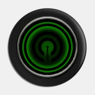 Green Caster Emblem (Radio Sentai Castranger) Pin
