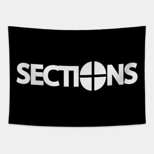 Sections text design Tapestry