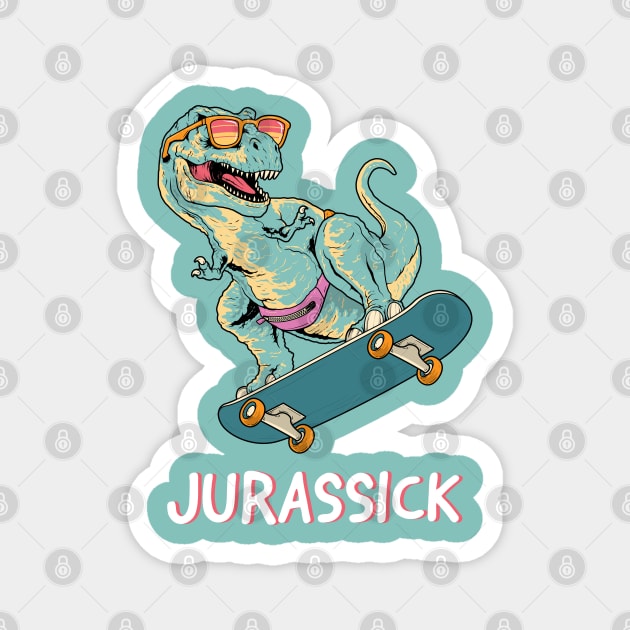 Jurassick Magnet by GoshWow®