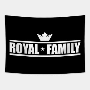 Royal family white Tapestry