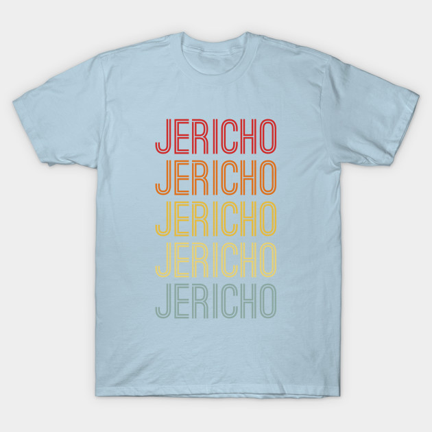 Disover Jericho Name Vintage Retro Gift Named Jericho - Jericho - T-Shirt