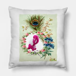 Retro Elephant Pillow