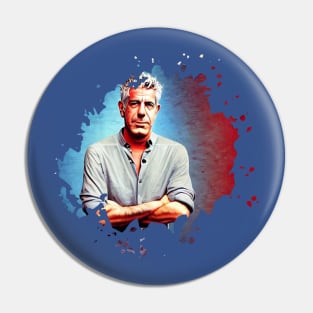 Anthony Michael Bourdain Pin