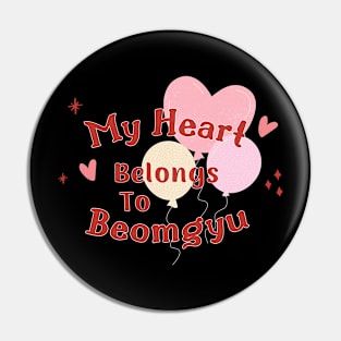 My Heart Belongs To Beomgyu TXT Pin