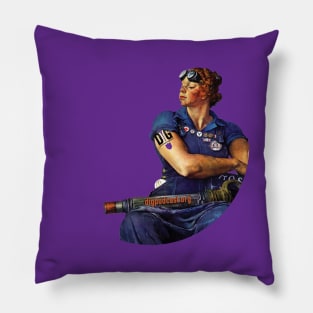 Rosie the Riveter Pillow