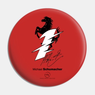 Michael Schumacher Ferrari Legends Pin