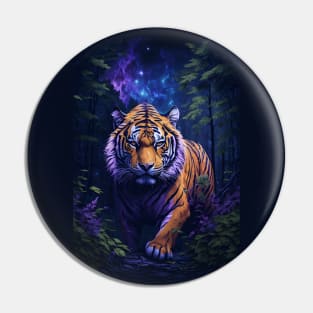 King Tiger in the forest Pin