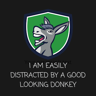 funny donkey lover shirt T-Shirt