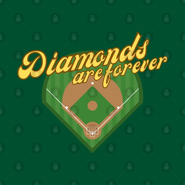 Baseball | Diamonds Are Forever | Baseball Fan | Valentine by JENXTEES