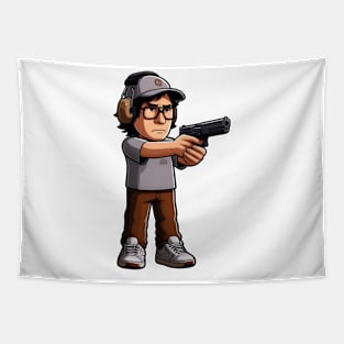 Tactical Man Tapestry