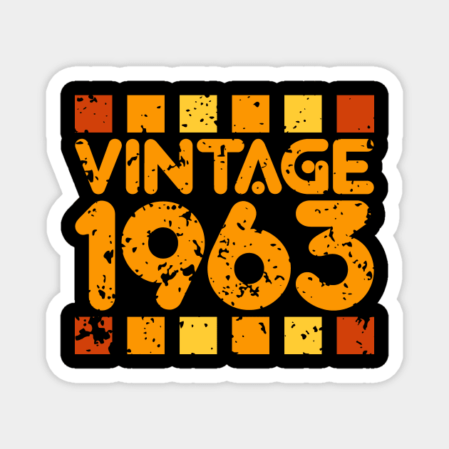 Vintage 1963 Magnet by colorsplash